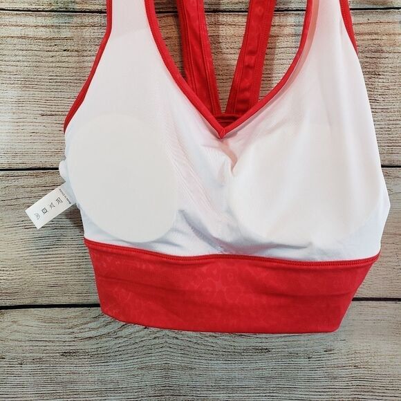 *Flex it Pink Red Sports Bra Size XXL, EUC, NWOT - Picture 5 of 7